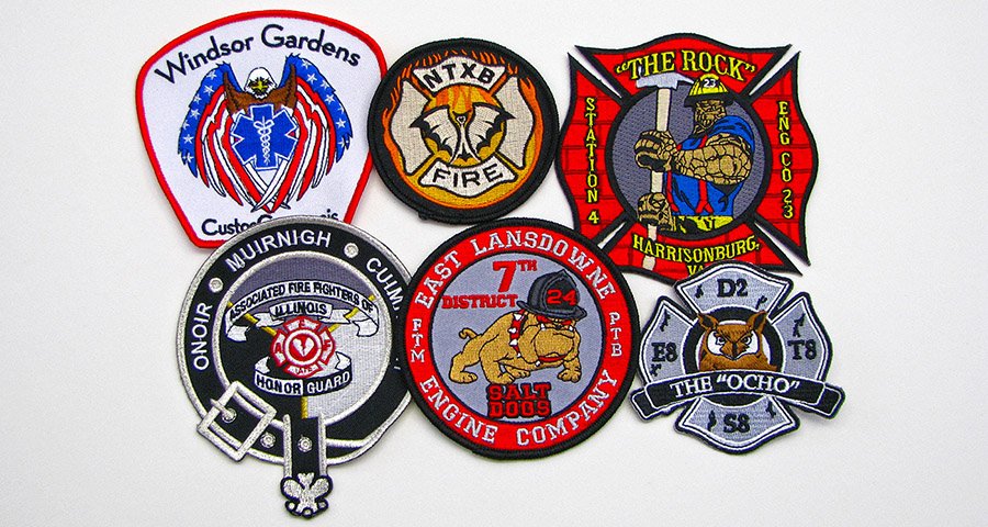 Custom Retirement Patches for FirefightersHonoring 20+ Years of Service