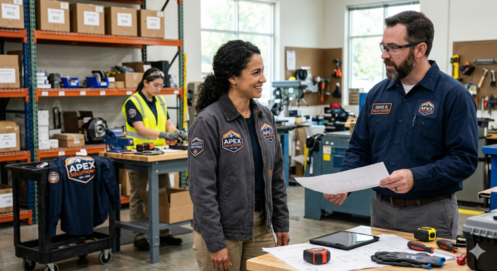 Custom Patches for Employee Uniforms and Workwear